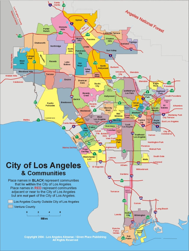 Los Angeles Rent Control Map