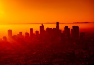 Evening View at Los Angeles